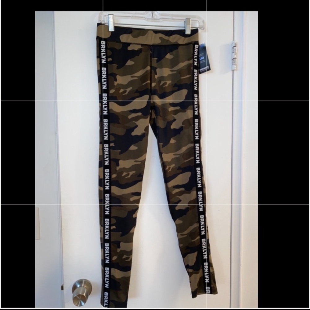 Army Print Brooklyn Athletic Leggings